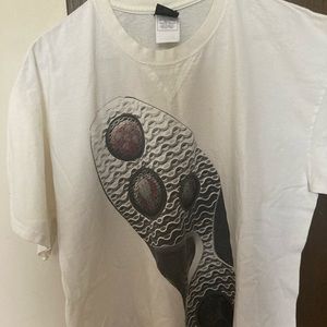 LARGE Vtg 90s Nike Tag Air Jordan Jumpman Single Stitch Cotton T-shirt USA